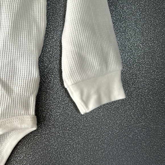 Carters white long sleeve Onsie 12 months - Picture 3 of 5